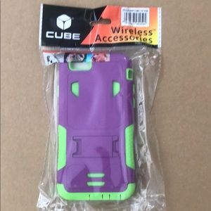 iPhone 6 hybrid combo kickstand protective case